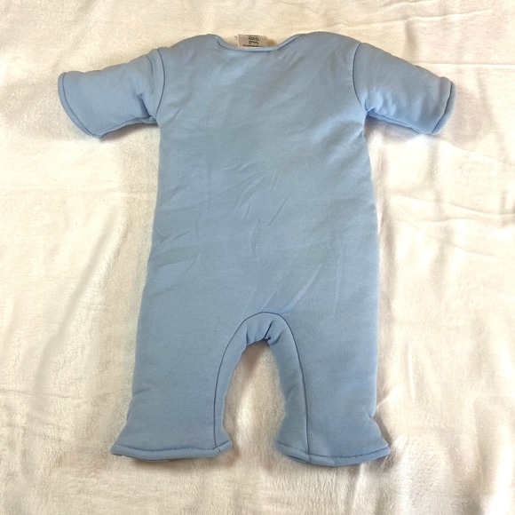 Merlin's Magic Sleep Suit Baby Sleeper Size Small 3-6 Months Blue - Picture 9 of 9